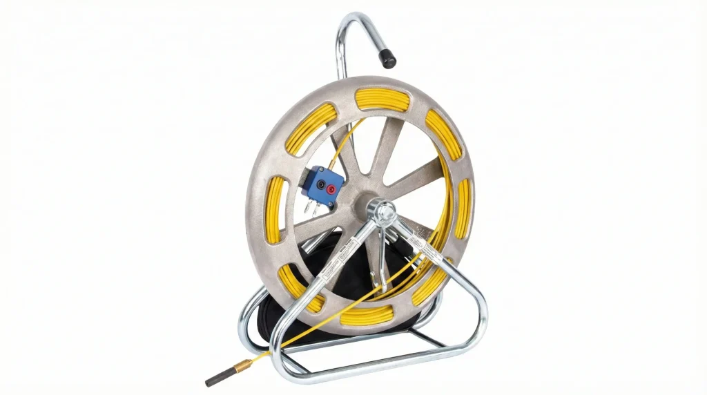 Aiguille détectable avec sonde intégrée