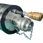 Obturateur court avec passage