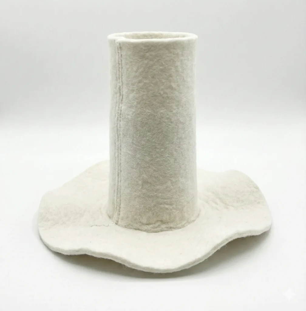 Chapeau feutré pour packer top hat